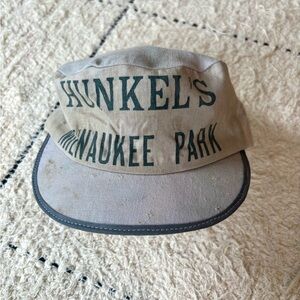 vintage railroad cap